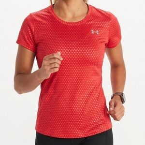 Under Armour Women's Vibrant Red Short Sleeve Tee